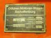 Gueldner H20 Bj 1965 Typenschild &nbsp;&nbsp;&nbsp;&nbsp;&nbsp;&nbsp;&nbsp;&nbsp;&nbsp;&nbsp; (6828) 